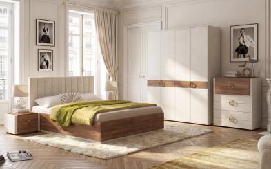 Set dormitor 160/200 Aronda + saltea Set dormitor 160/200